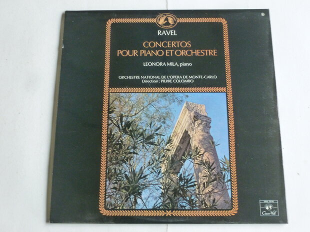 Ravel - Concertos pour piano et orchestra / Leonora Mila (LP)