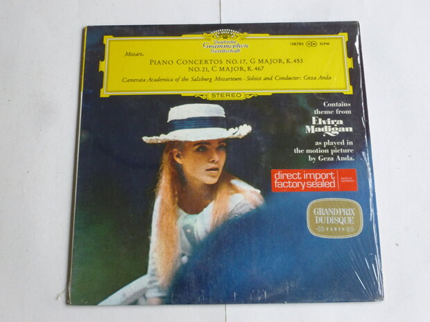 Mozart - Piano Concertos 17,21 / Geza Anda (LP) 138783