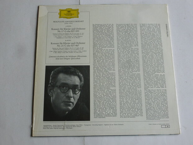 Mozart - Piano Concertos 17,21 / Geza Anda (LP) 138783
