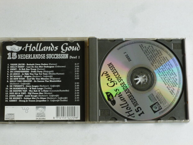Hollands Goud - 15 Nederlandse Successen deel 1