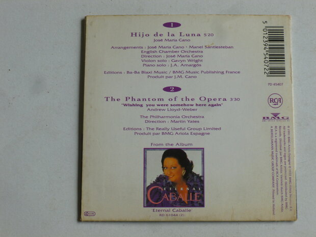 Montserrat Caballe - Hijo de la Luna (cd single)