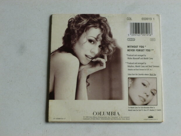 Mariah Carey - Without You (CD Single)