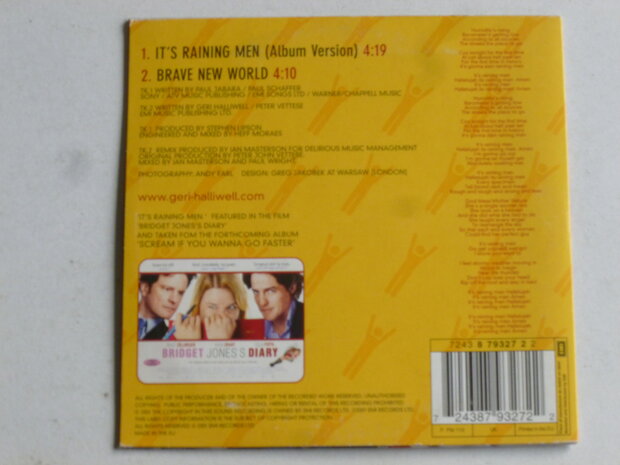 Geri Halliwell - It's raining men (CD Single)
