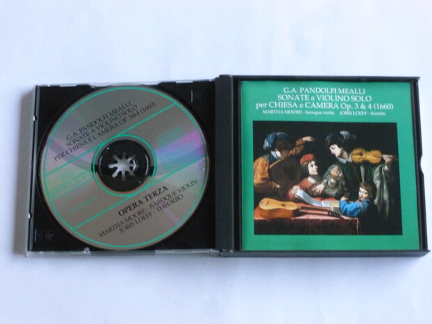 G.A. Pandolfi Mealli - Sonate a violino / Martha Moore, Joris Loeff