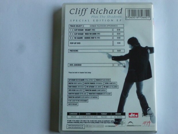 Cliff Richard plus the Shadows - Special Edition EP (DVD)