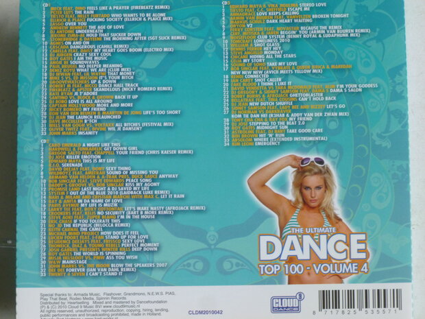The Ultimate Dance  Top 100 volume 4 (3 CD)