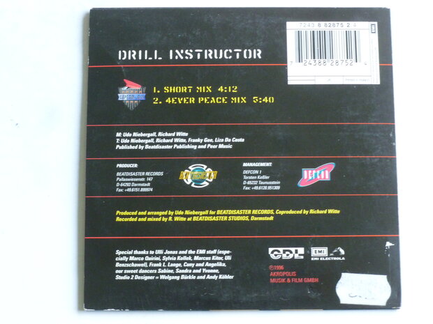 Captain Jack - Drill Instructor (CD Single)