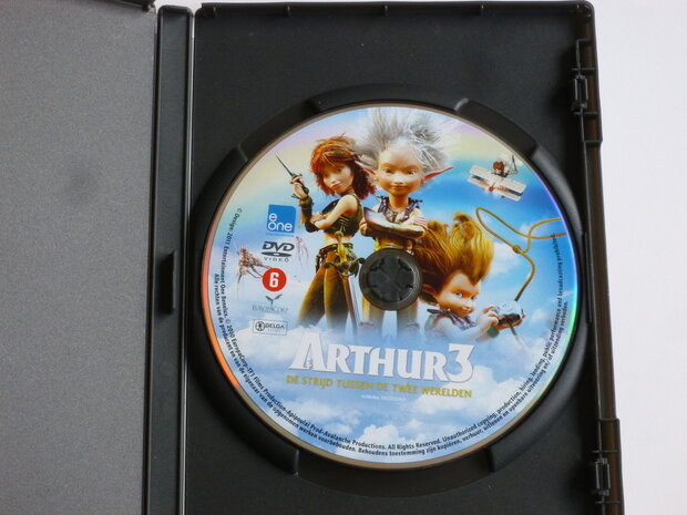Arthur 3 - De strijd tussen de twee werelden (DVD)