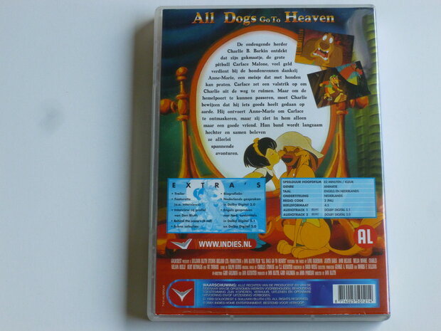 All Dogs go to Heaven (Originele en Nederlands gesproken) DVD