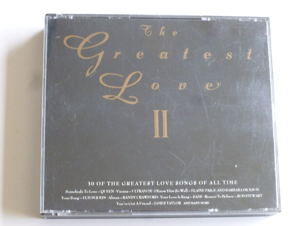The Greatest Love II - various artists (2 CD)