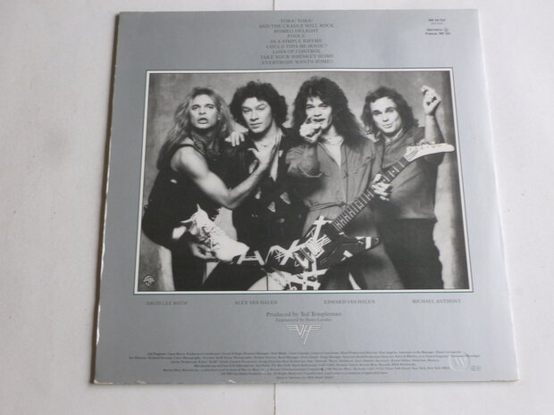 Van Halen - Women and Children First (LP) wb56793