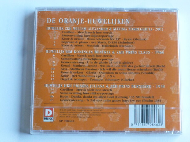 In Beeld en Geluid - De Oranje Huwelijken (CD) nieuw