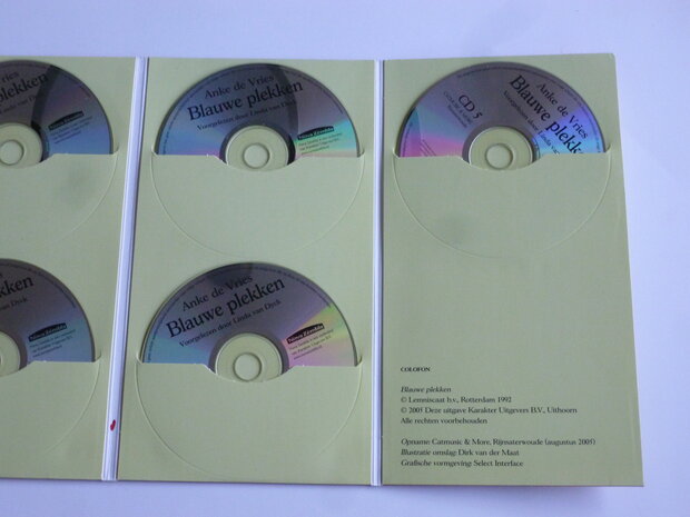 Anke de Vries - Blauwe Plekken (5 CD) luister cd
