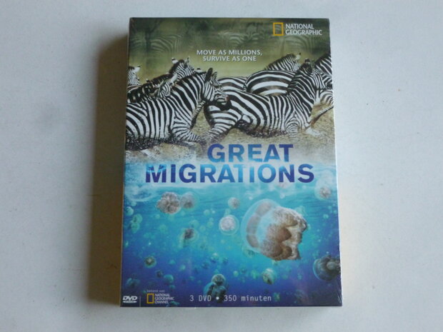 Great Migrations - National Geographic (3 DVD) nieuw