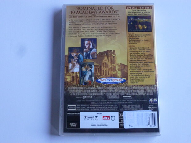 Gangs of New York - Martin Scorsese, Leonardo DiCaprio (DVD)