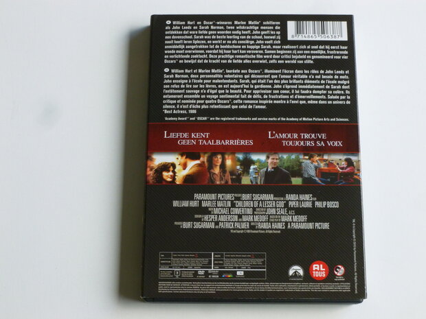 Children of a lesser God - William Hurt, Marlee Matlin (DVD)