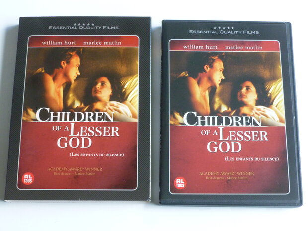 Children of a lesser God - William Hurt, Marlee Matlin (DVD)
