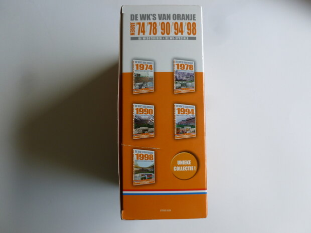 De WK's van Oranje - Jaren '74, '78,'90,'94 en '98 (5 DVD)