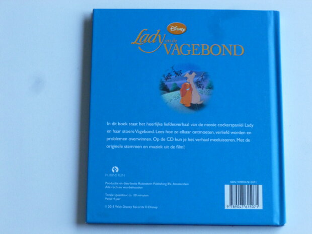 Disney Lady en de Vagebond - Lees en Luisterboek (CD + Boek)