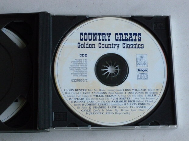Country Greats - Golden Country Classics (2 CD)