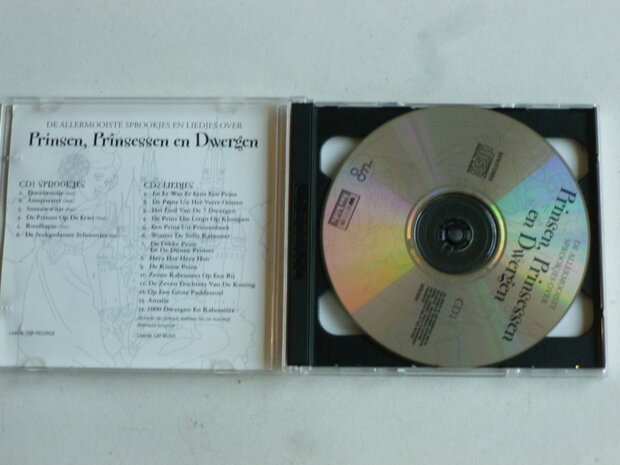 De Allermooiste Sprookjes en Liedjes over Prinsen, Prinsessen en Dwergen (2 CD)