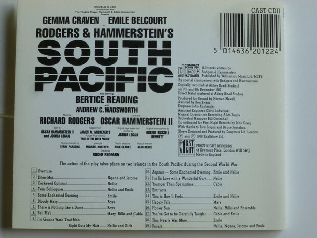 South Pacific - 1988 London Cast Recording / Bertice Reading