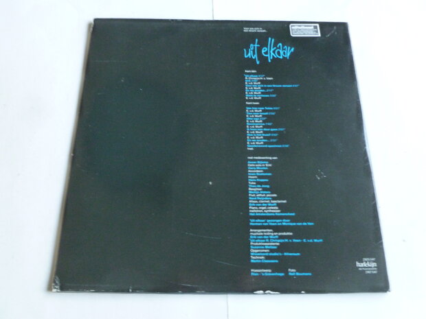Herman van Veen / Erik van der Wurff - Uit Elkaar (LP)