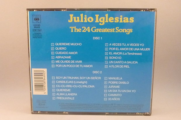 Julio Iglesias - The 24 Greatest Songs (2 CD)