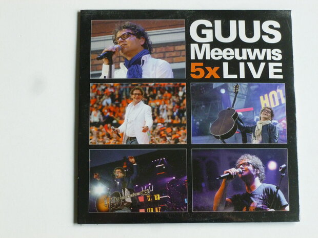 Guus Meeuwis - 5 x Live (nieuw)
