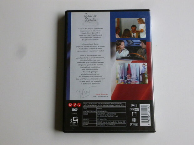 Cesar et Rosalie - Claude Sautet (DVD)