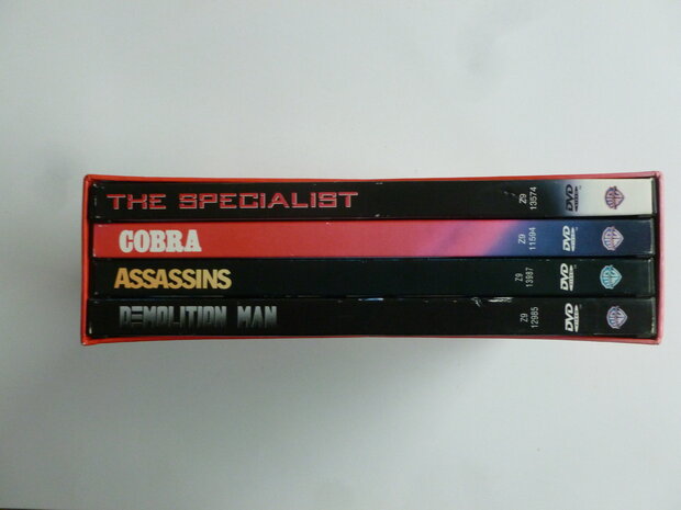 Sylvester Stallone - Box 3 / Assassins, cobra, demolition man, the specialist (4 DVD)