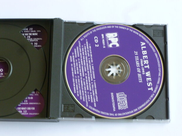 Albert West - 1968-1993 / 25 Years of Hits (2 CD)