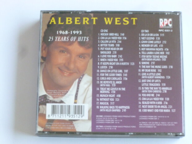 Albert West - 1968-1993 / 25 Years of Hits (2 CD)
