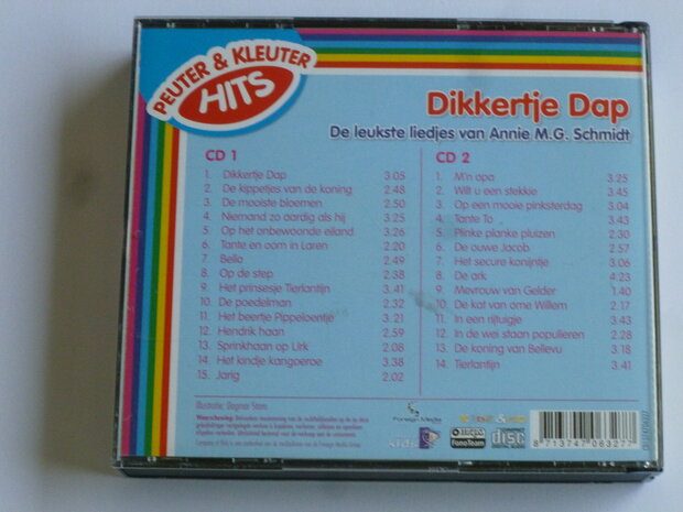 Peuter & Kleuter Hits - Dikkertje Dap / De leukste liedjes van A.M.G. Schmidt (2 CD)