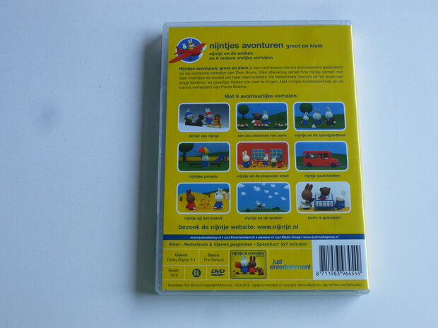 Nijntjes Avonturen - Groot en Klein (DVD) Nederlands & Vlaams gespr.
