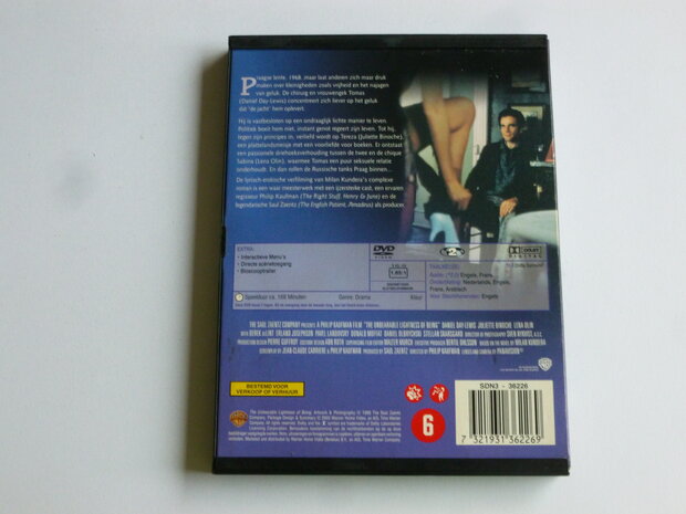 The Unbearable Lightness of Being - Philip Kaufman (DVD)