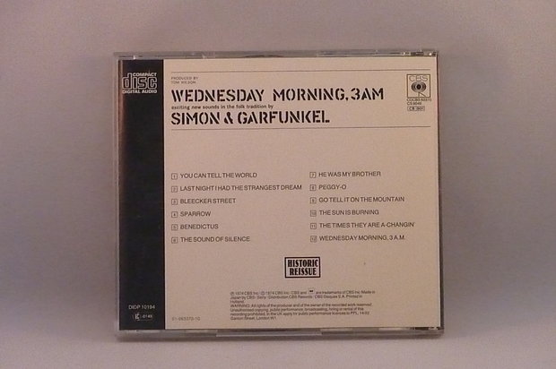 Simon & Garfunkel - Wednesday Morning, 3 A.M.