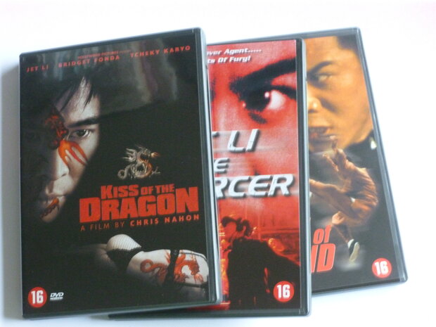 Jet Li's - Kiss of the dragon, enforcer, fist of legend (3 DVD)