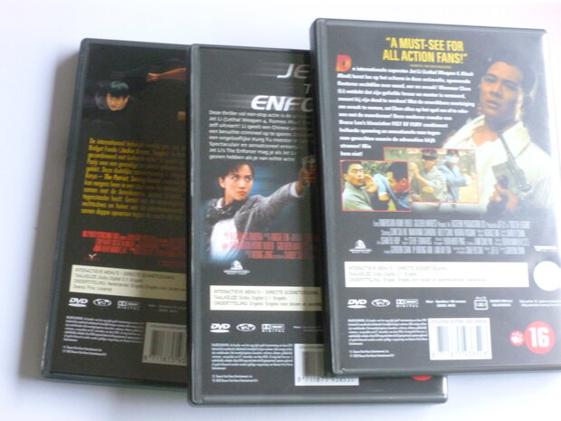 Jet Li's - Kiss of the dragon, enforcer, fist of legend (3 DVD)