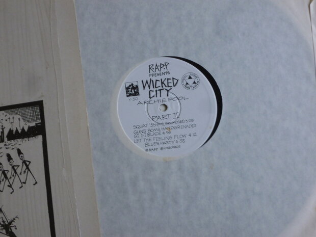 R.A.P.P presents Wicked City feat. Arcie Pool (LP)