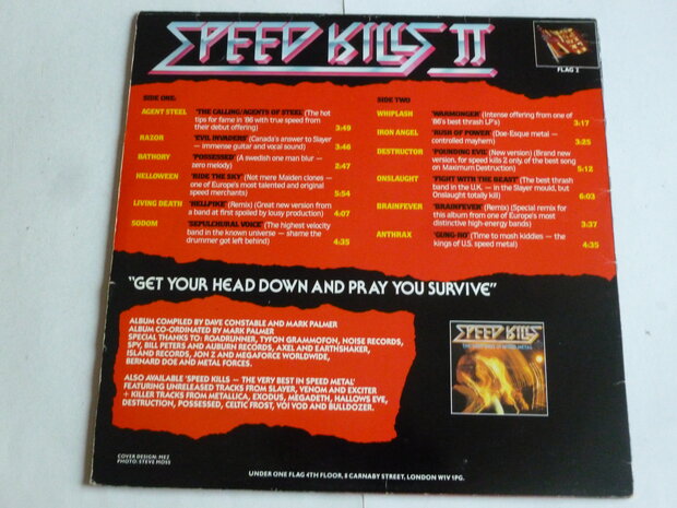 Speed Kills II (LP) flag 2