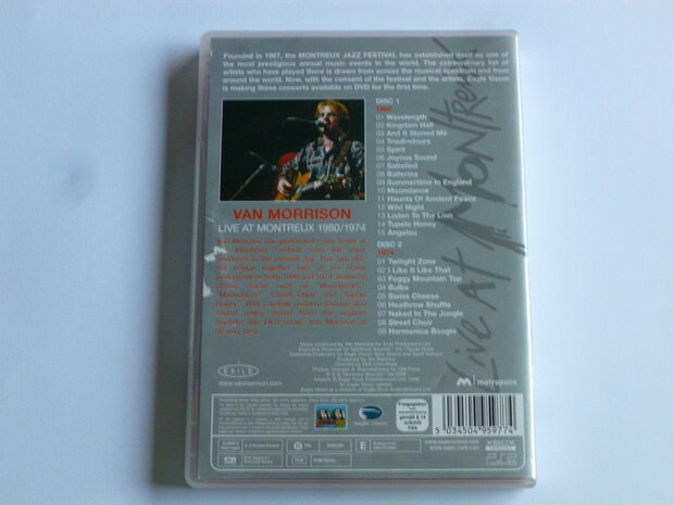 Van Morrison - Live at Montreux 1974 / 1980 (2 DVD)