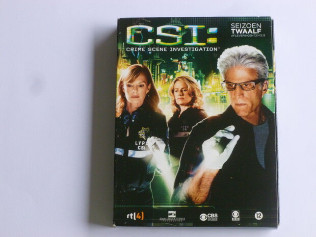 CSI= Crime Scene Investigation - Het Complete 12e Seizoen (3 DVD)