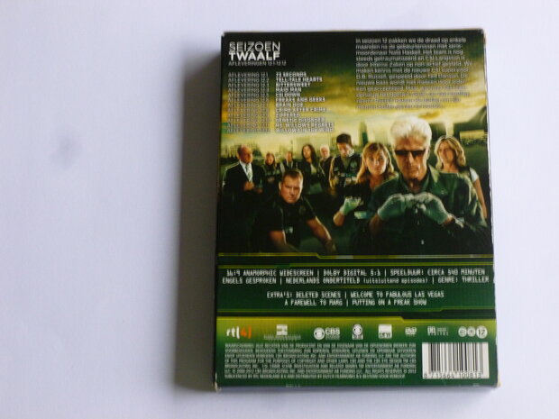 CSI= Crime Scene Investigation - Het Complete 12e Seizoen (3 DVD)
