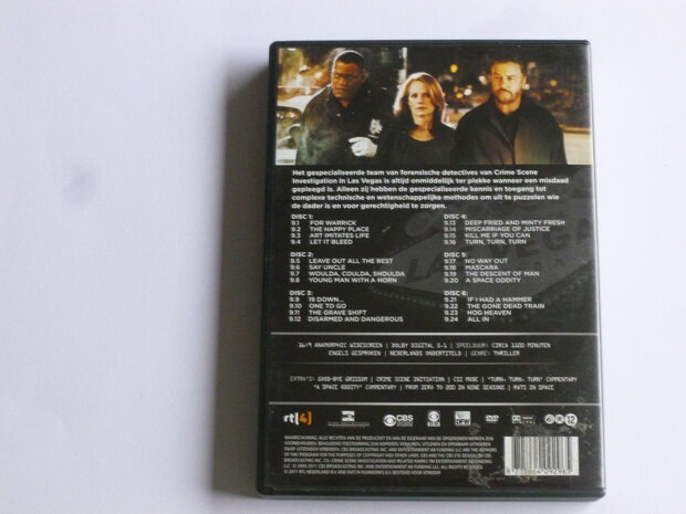 CSI= Crime Scene Investigation - Het Complete 9e Seizoen (6 DVD)