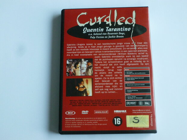 Curdled - Quentin Tarantino, William Baldwin (DVD)