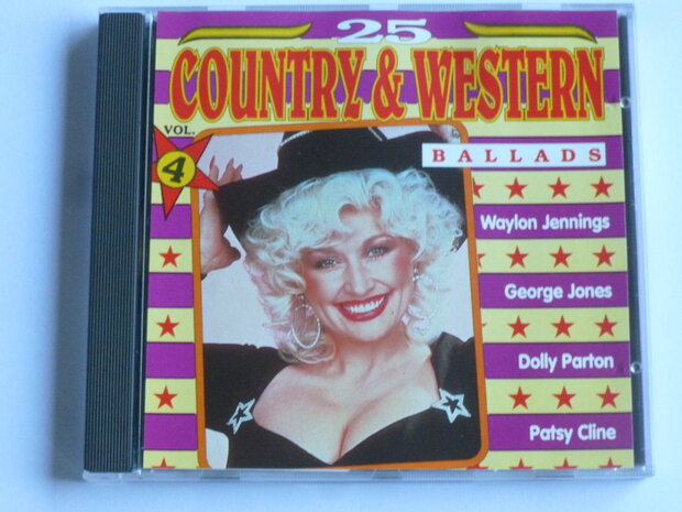 25 Country & Western Ballads  vol. 4