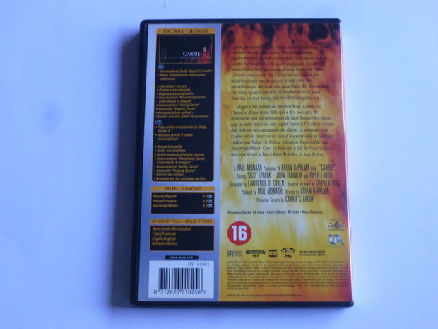 Carrie - Sissy Spacek, John Travolta (2 DVD) special edition