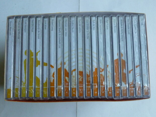 Nederlandstalige Popklassiekers - 20 CD Box (nieuw)  + Boek 