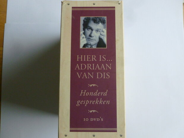 Hier is...Adriaan van Dis - Honderd Gesprekken (10 DVD)